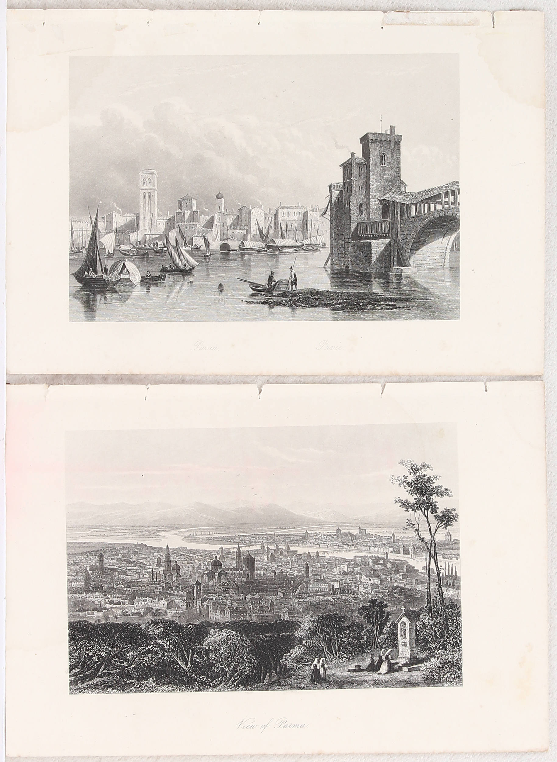 Italien-Ansichten. Ca.130 Bll. / Ca. 175 Bll.