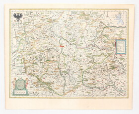 Böhmen. (Hondius-Blaeu) / 2 Bll.