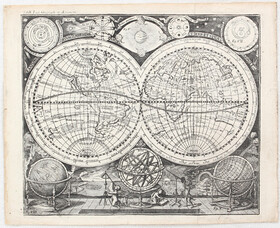 Welt-Konvolut. 15 Bll. Delamarche/Richter u.a.
