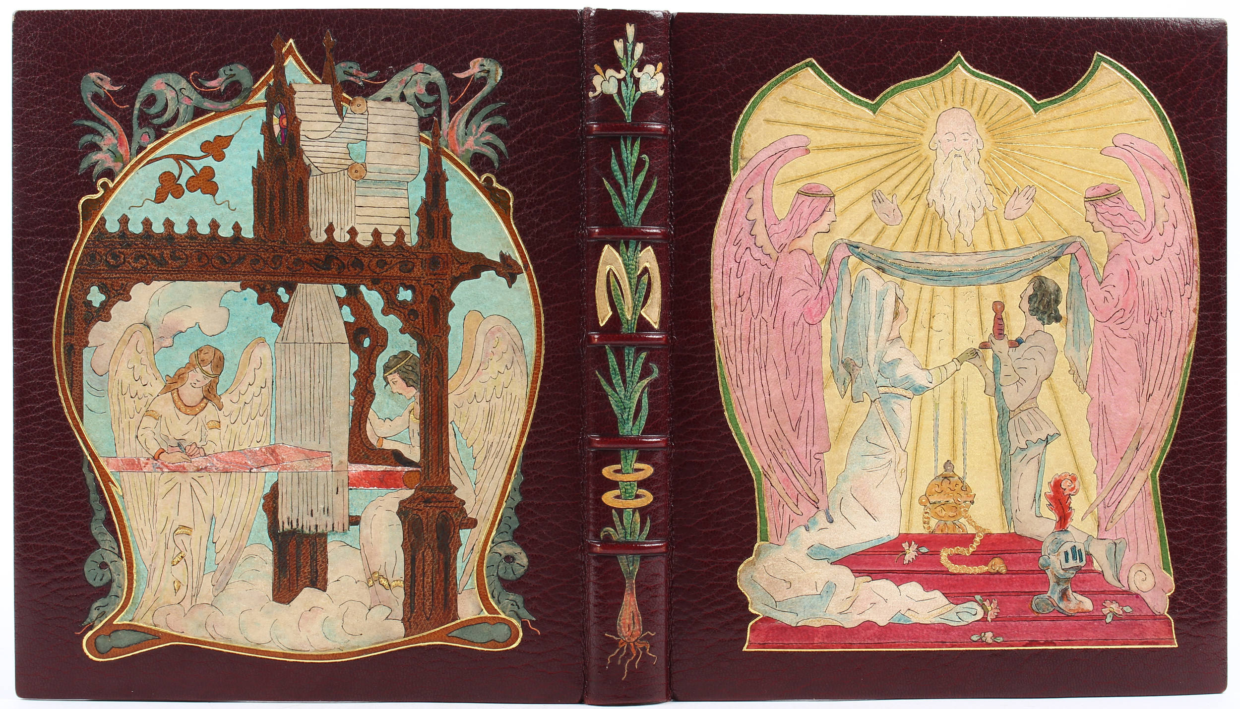 Livre de Prières. Jacquard-Weberei
