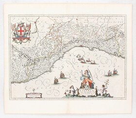 Ligurien. (Janssonius)