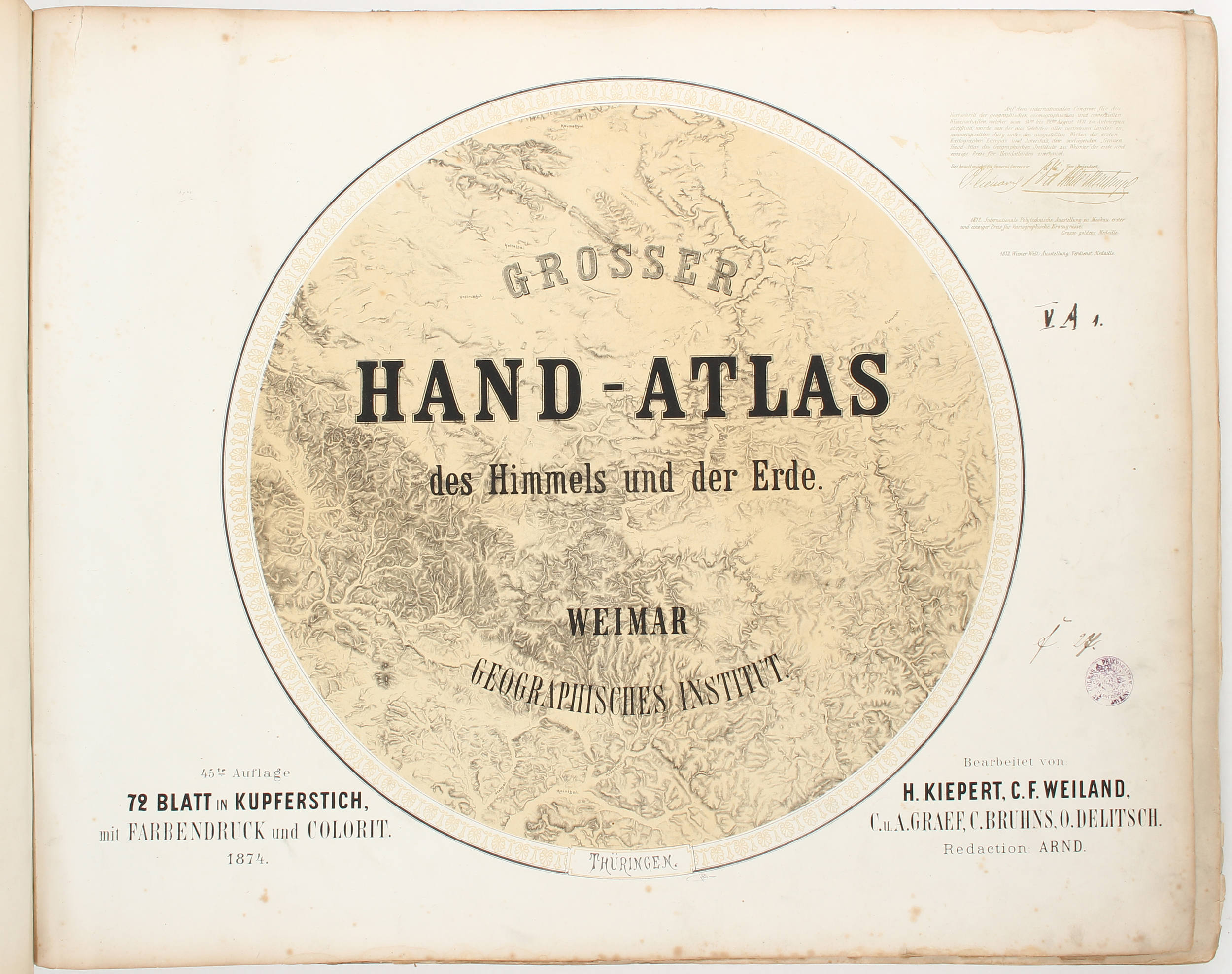 Kiepert, Grosser Hand-Atlas