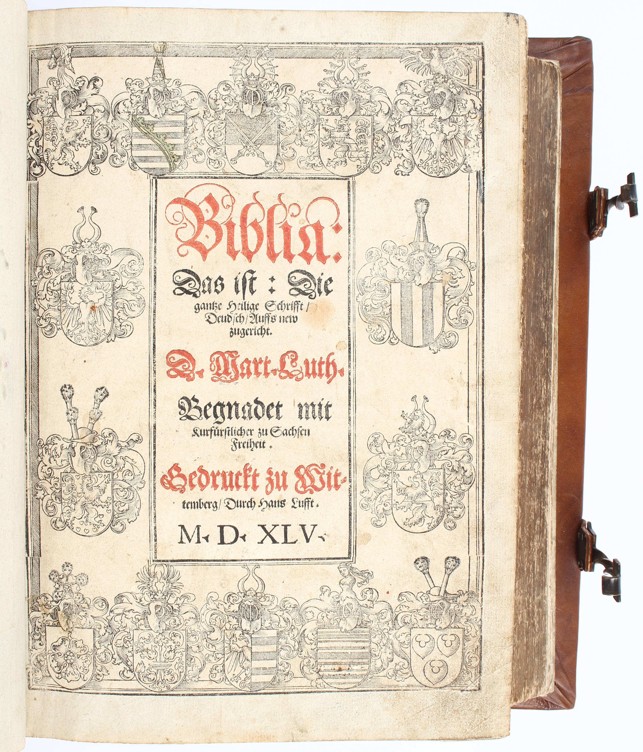 Biblia germanica. Wittenberg 1544-45