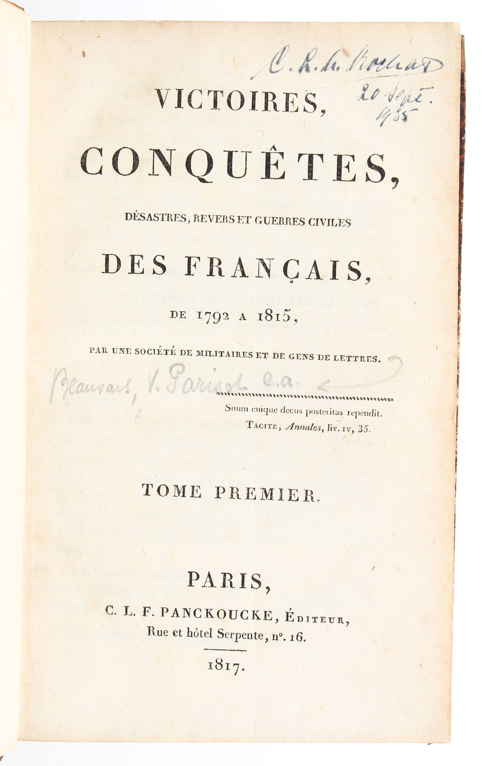 Victoires des Français. 27 Bde.