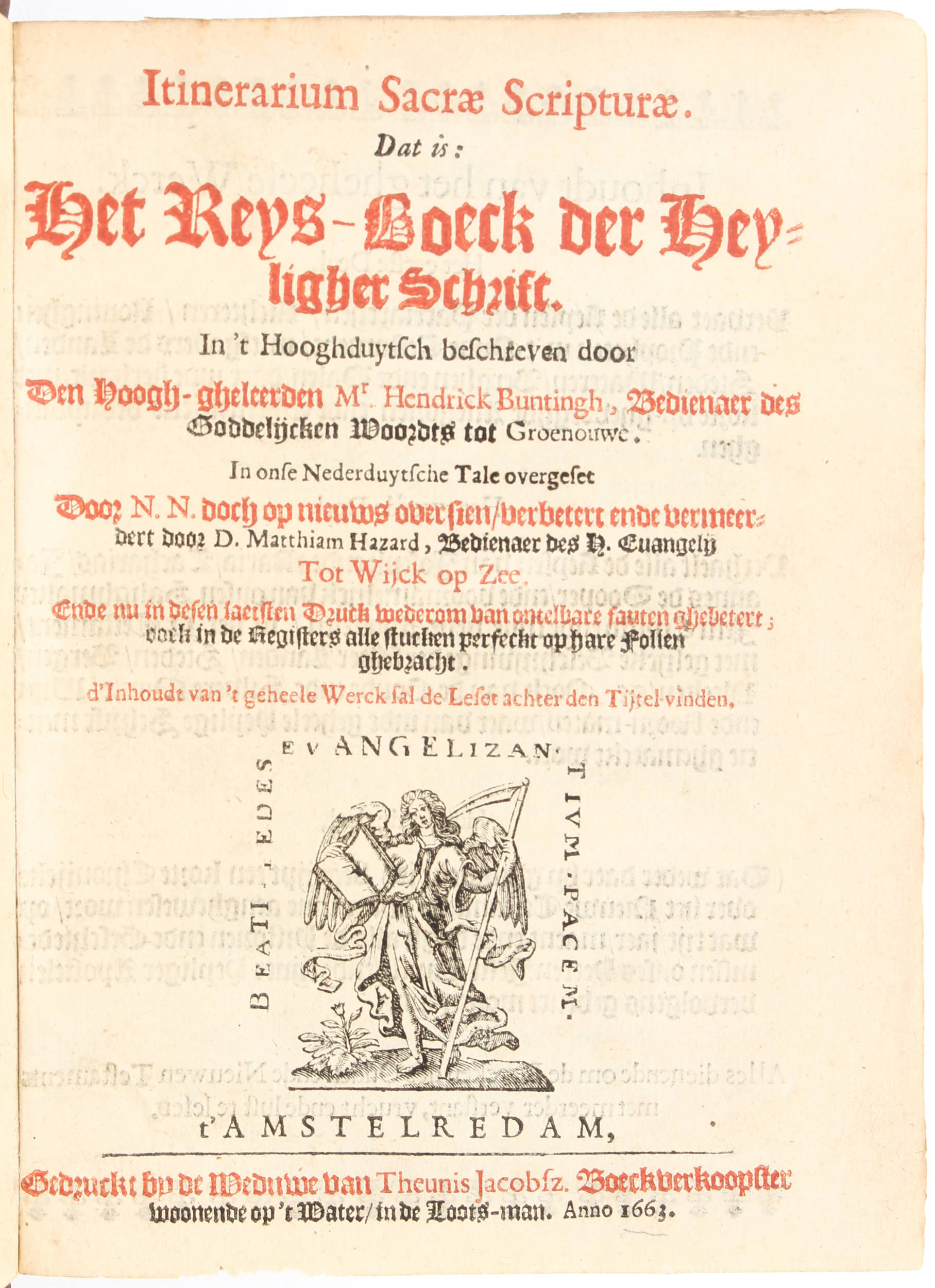 Bünting, Itinerarium ... Het Reys-Boeck
