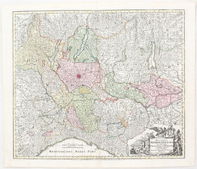 Mailand. Seutter / 3 Bll.