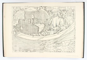 Fischer, Die älteste Karte mit dem Namen Amerika