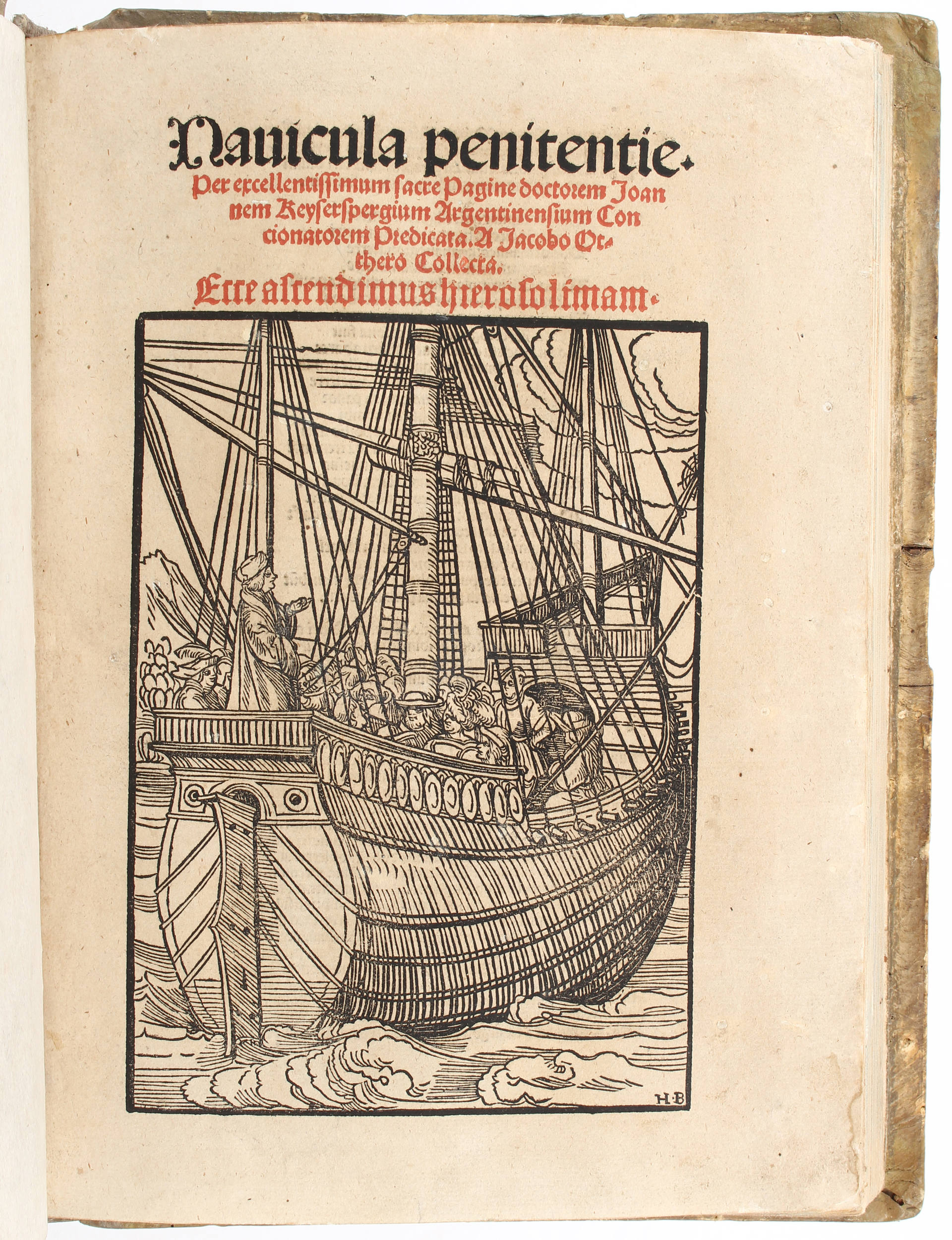 Geiler von Kaisersberg, Navicula penitentie