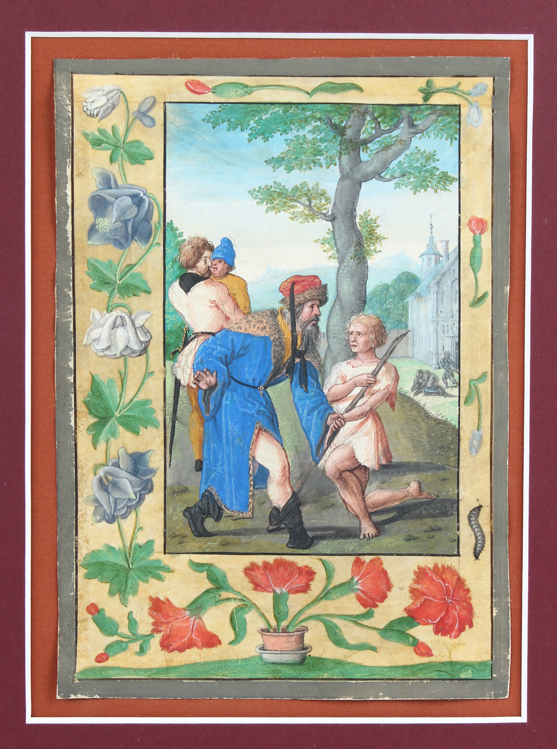 Rückkehr des verlorenen Sohnes. Einzelblatt + 2 Bde.