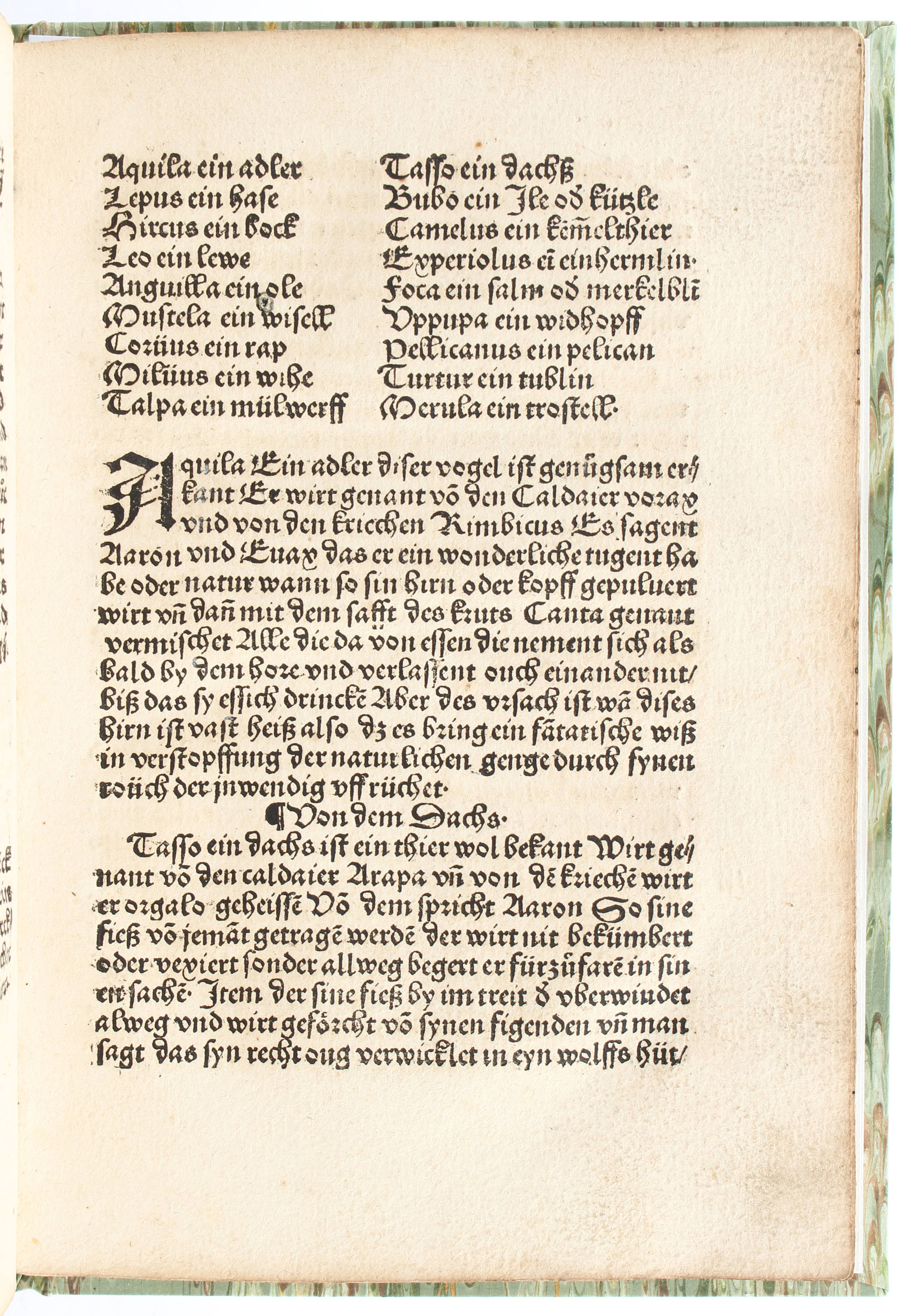 Albertus Magnus, Das buch der versamlung. 1508