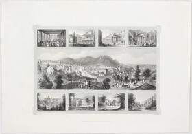 Karlsbad / 2 Souvenirbll. Franieck