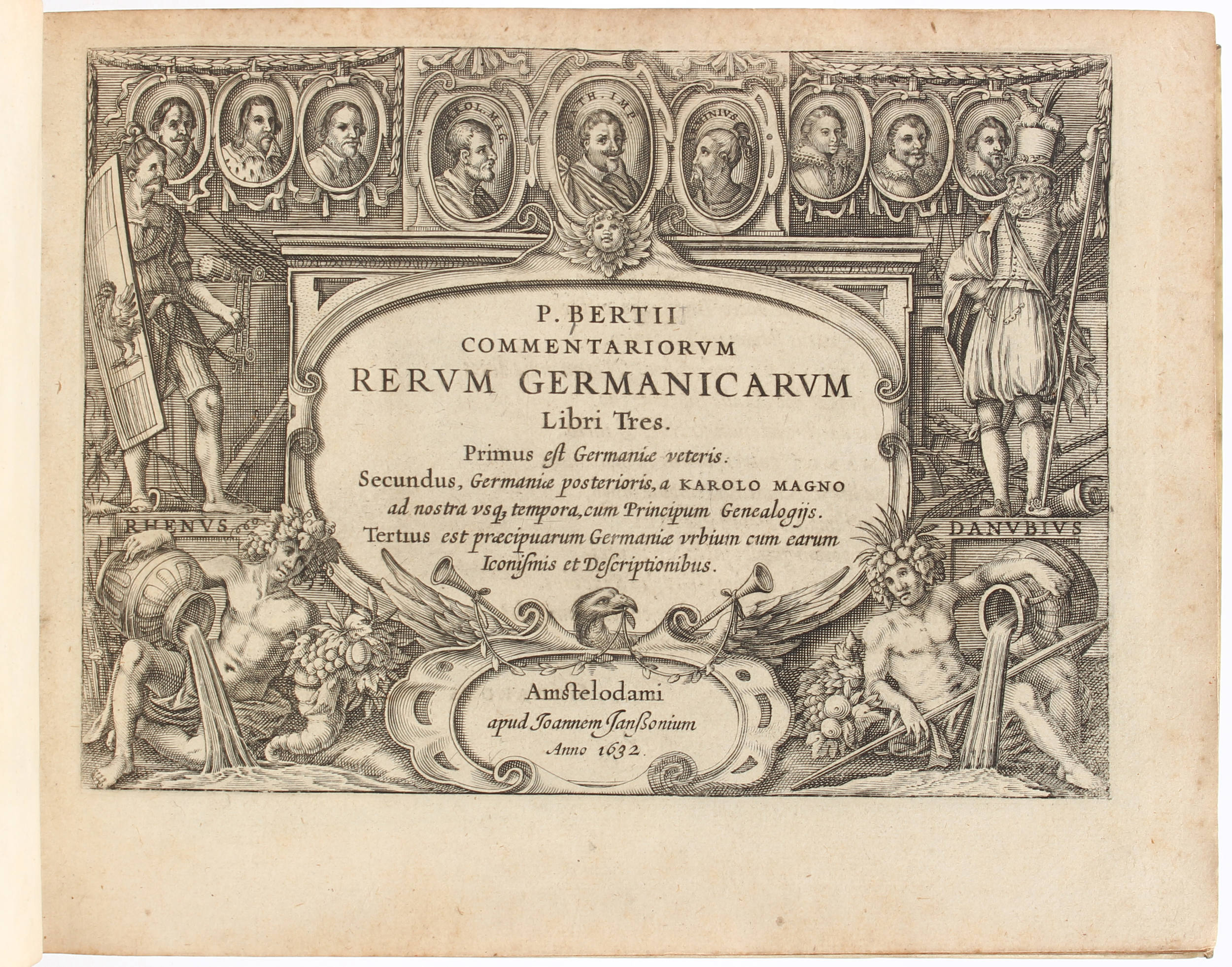 Bertius, Commentariorum libri tres