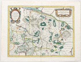 Lüneburg. 6 Bll. Blaeu u.a.