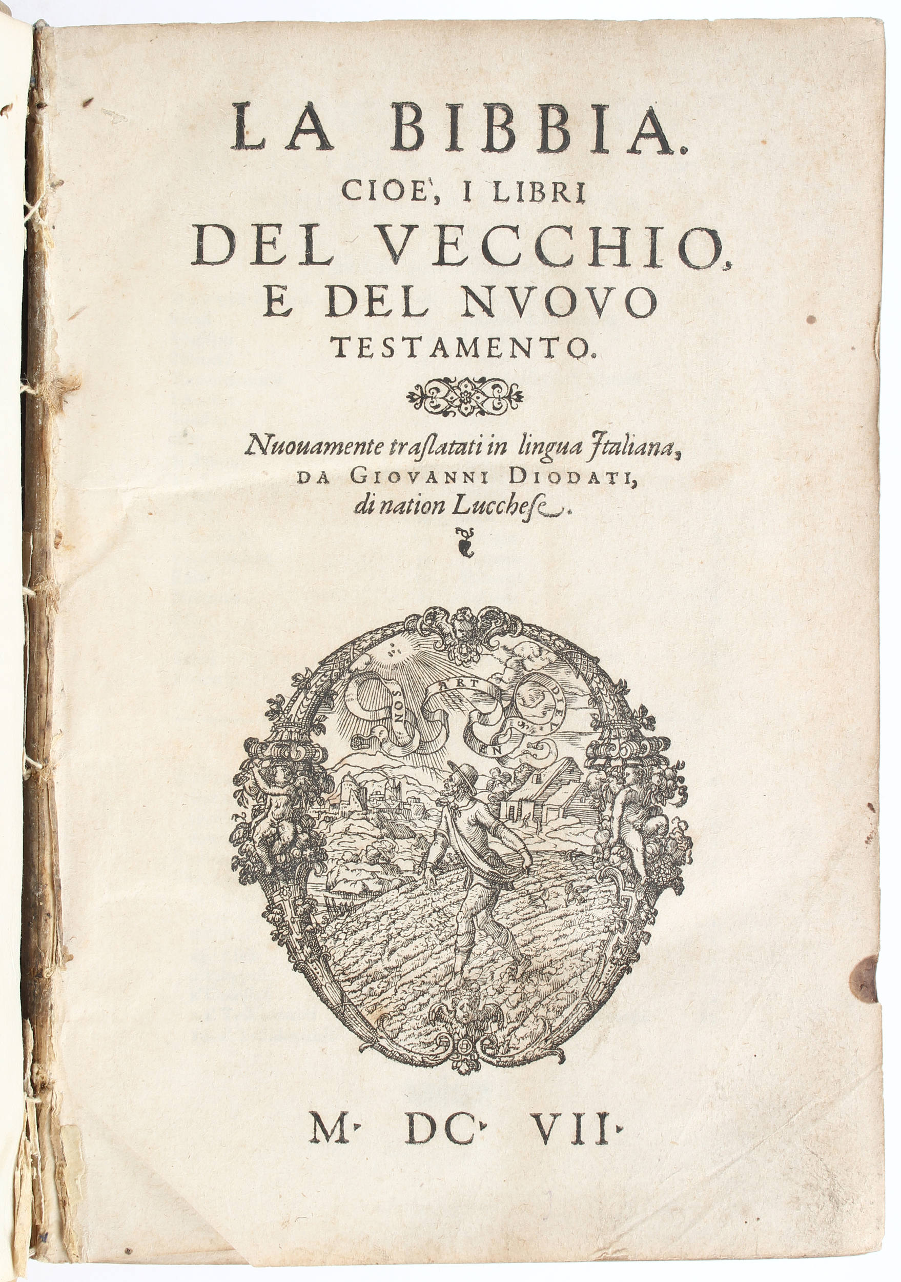 Biblia italiana. Genf 1607