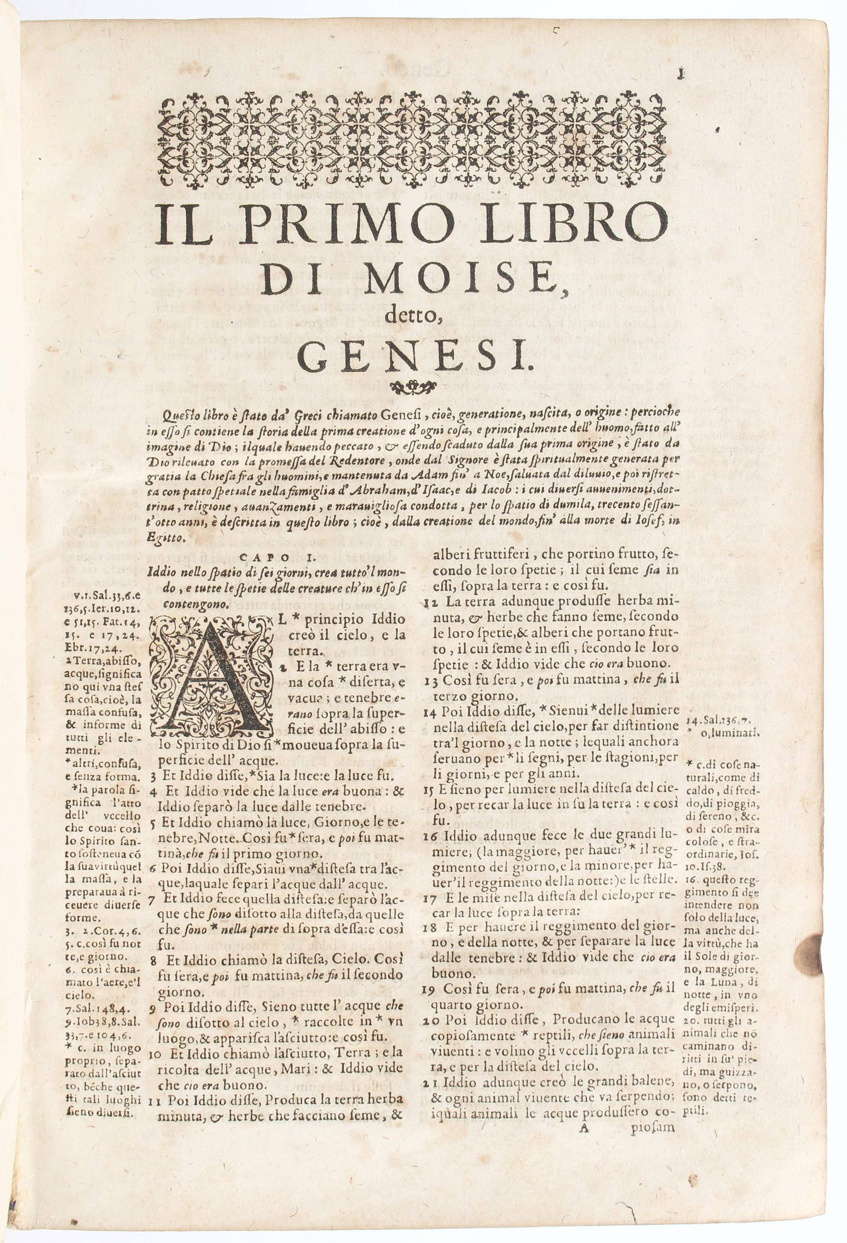 Biblia italiana. Genf 1607