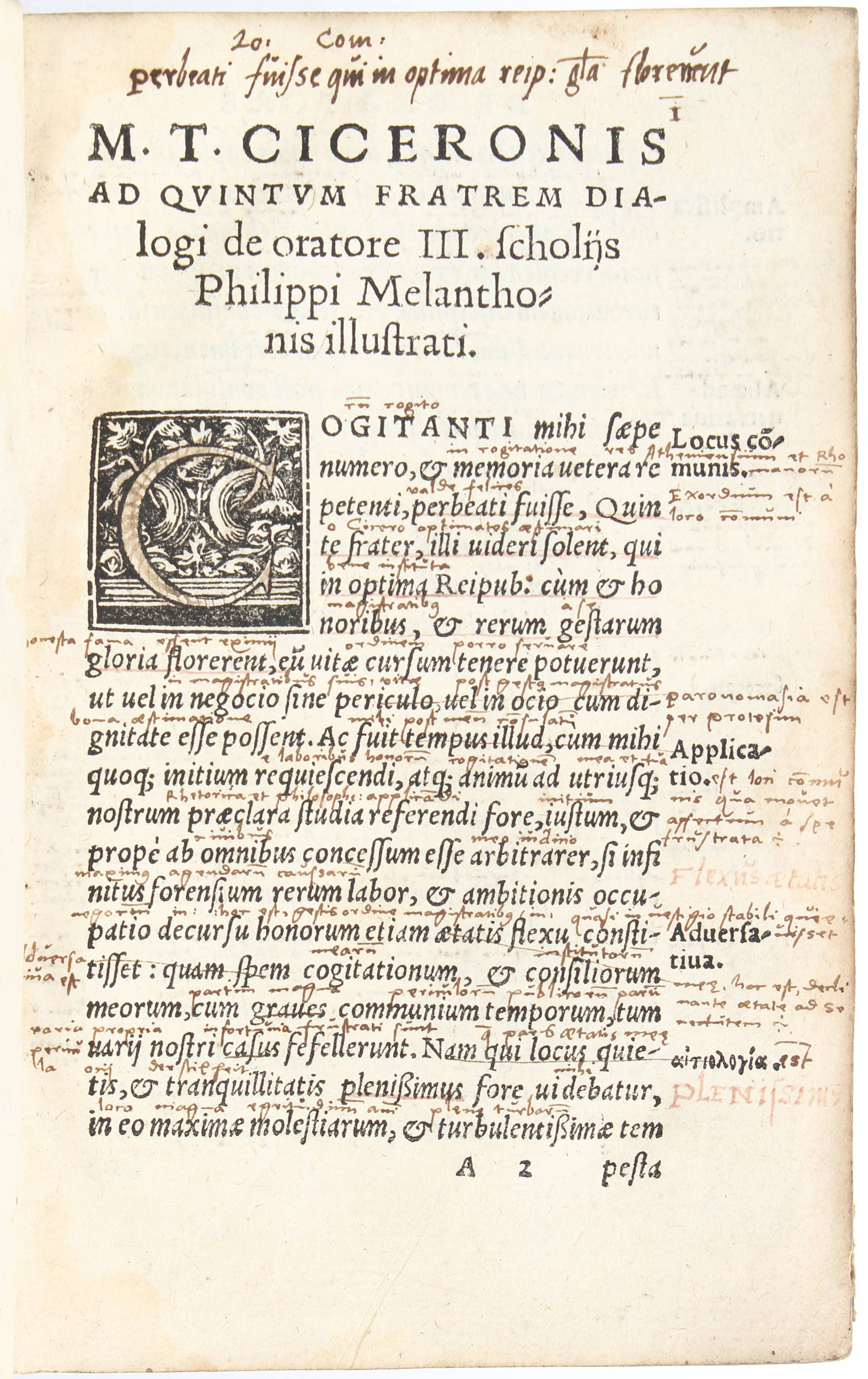 Cicero, De oratore dialogi III + Beiband / 2 Bde.