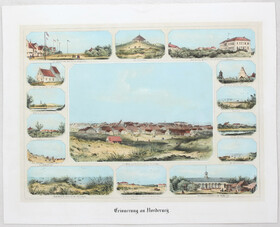 Norderney. Sammelbild. Tempeltei
