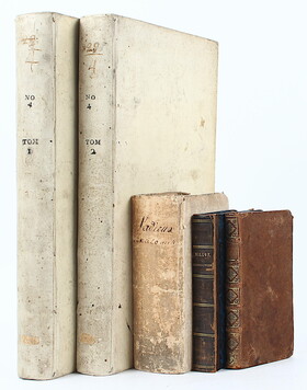 Konvolut Medizin 1697-1807. 5 Bde.