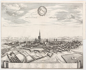 Ansichten Konvolut. 16 Bll. (Janssonius-Leti)