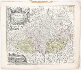 Mähren. Seutter / 3 Bll.