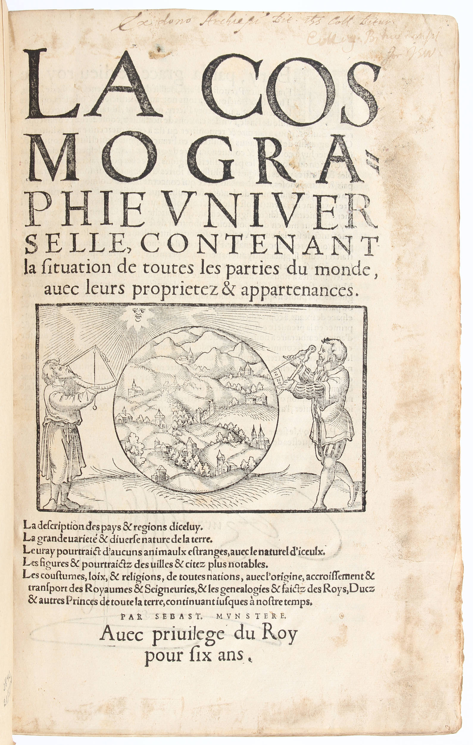 Münster, Cosmographie 1560