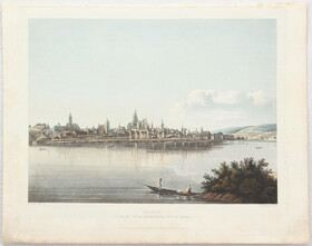 Rheinansichten. 10 Bll. Schütz / 45 Bll.
