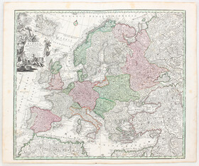 Welt-Konvolut. 33 Bll. Seutter u.a.