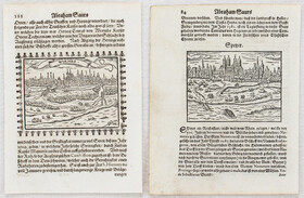 Deutsche Ansichten. Ca. 180 Bll.