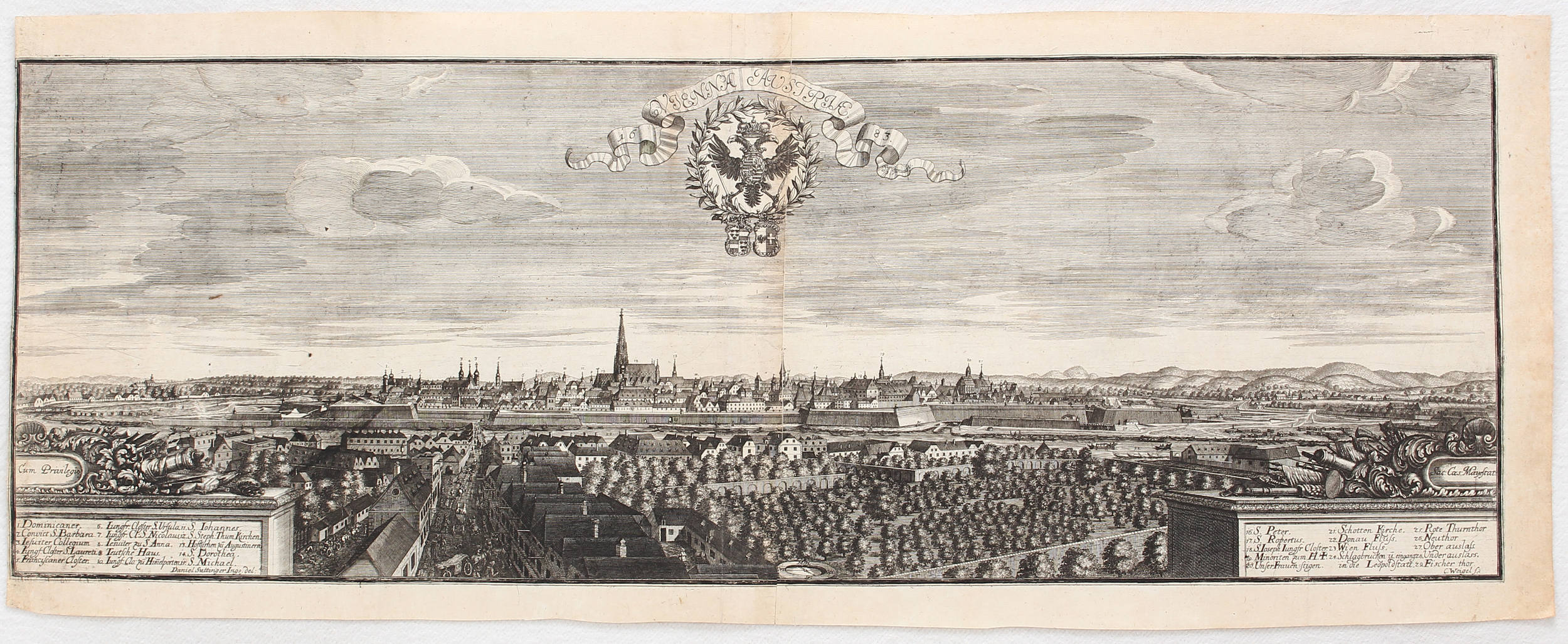 Wien. 2 Bll. Suttinger-Weigel