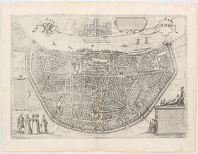 Deutsche Ansichten. 14 Bll. Braun-H., Wit