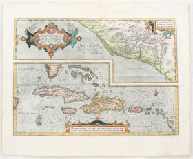 Kalifornien-Antillen. (Ortelius)