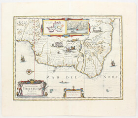 Brasilien. J. Janssonius
