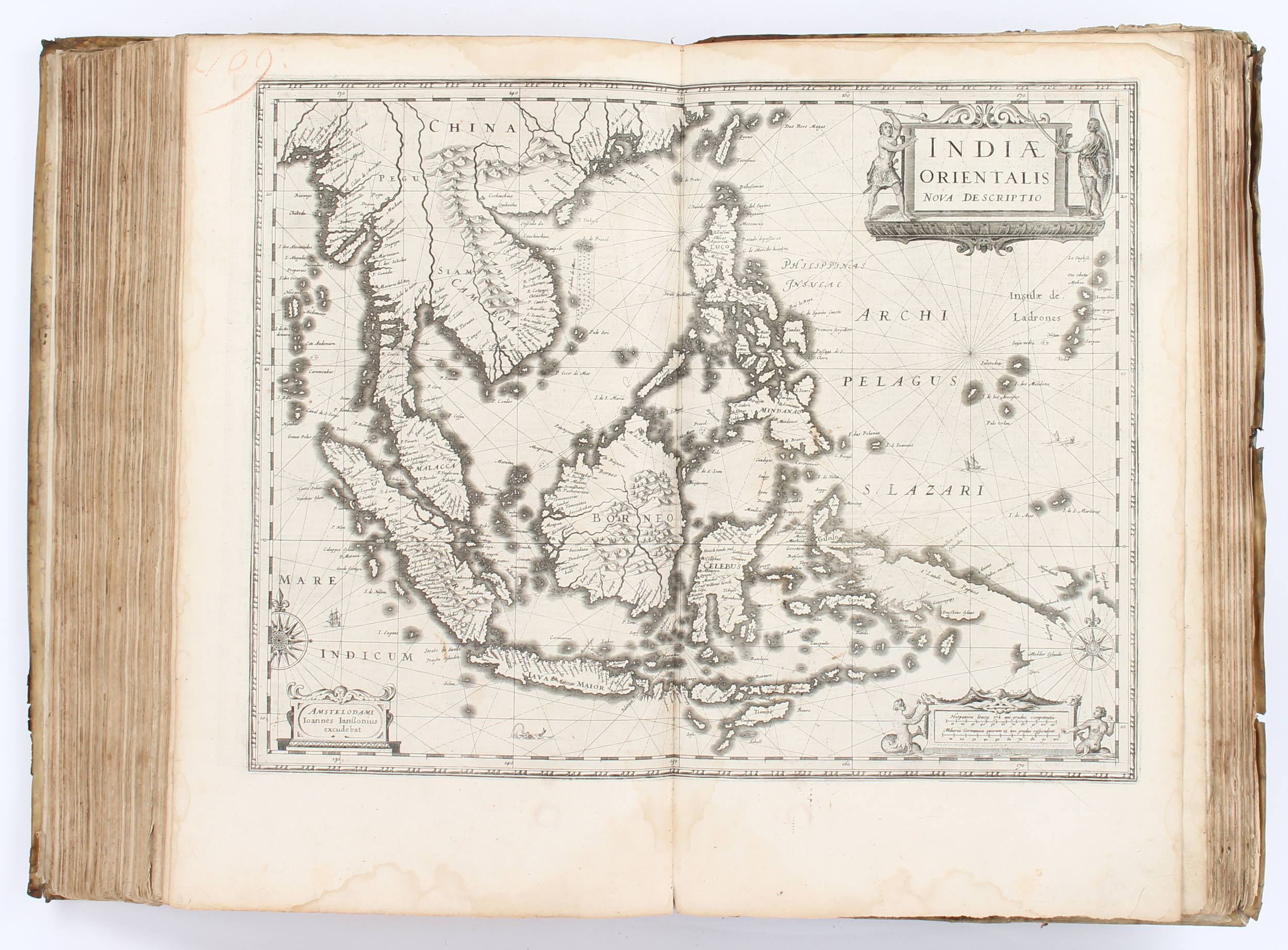 Janssonius, Newer Atlas 1636. 2 Bde.