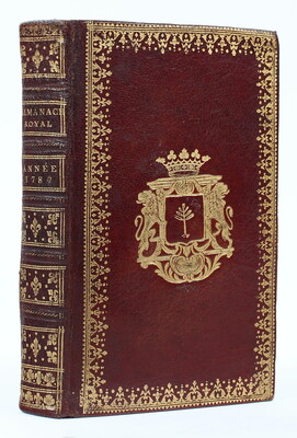 Wappeneinband über Almanch Royal 1787