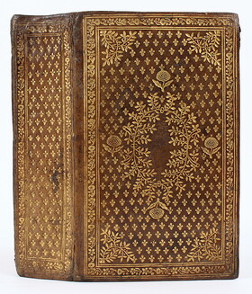 Kalblederband von C. Ève, wohl für M. de Valois
