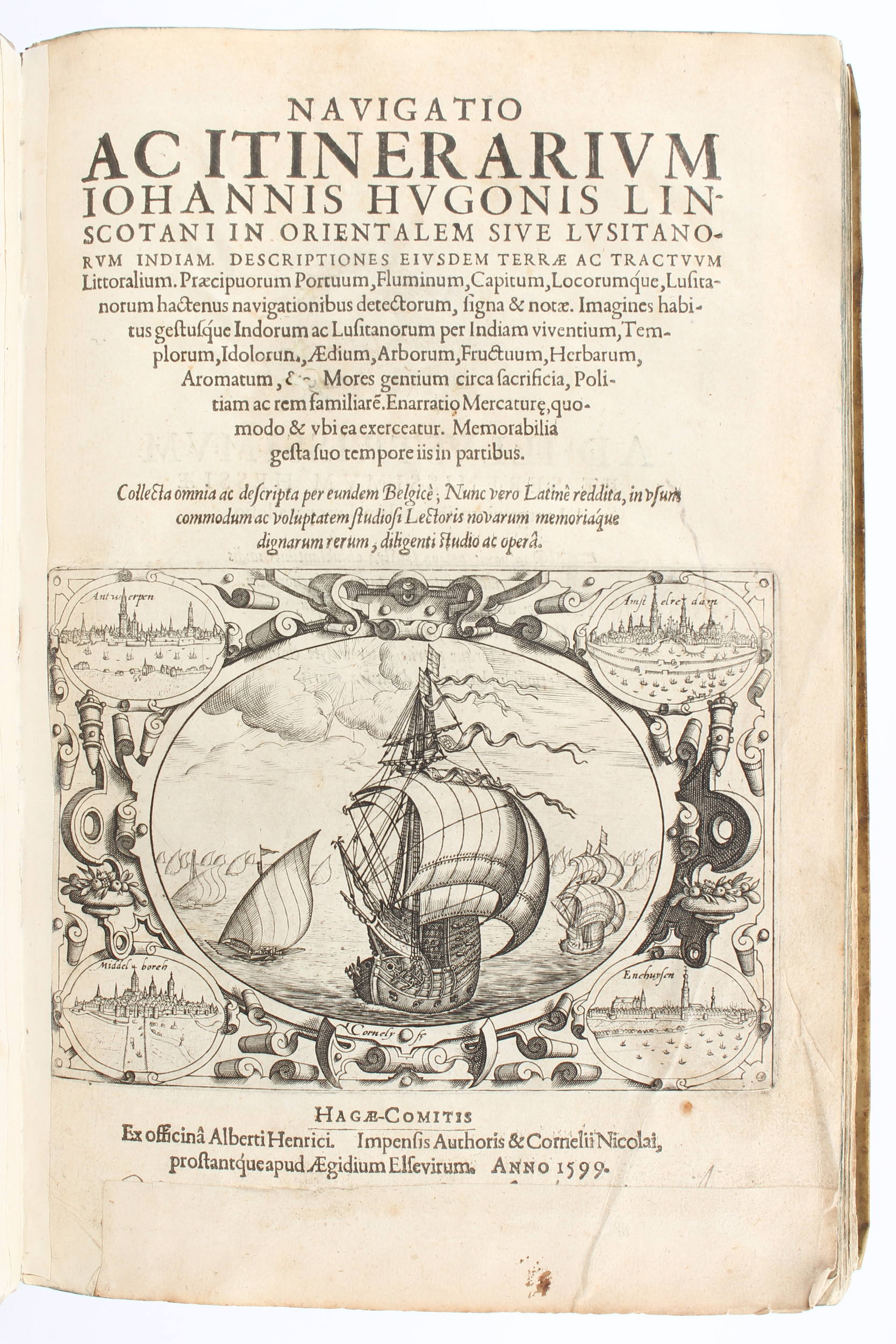 Linschoten, Navigatio ac itinerarium