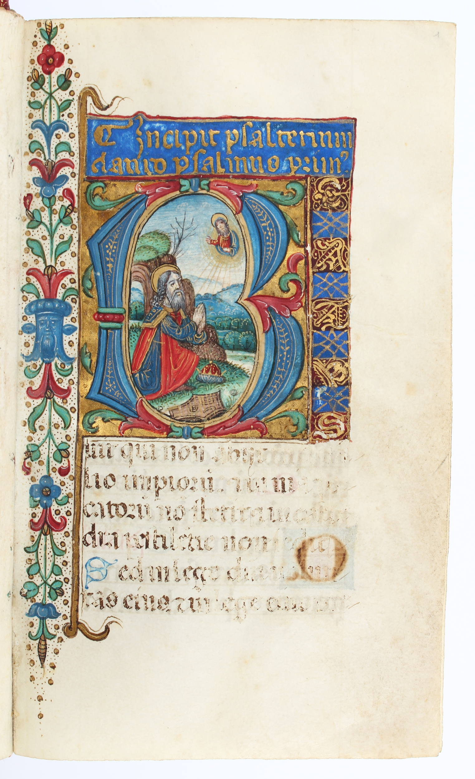 Psalterium Davidis. Florenz um 1525