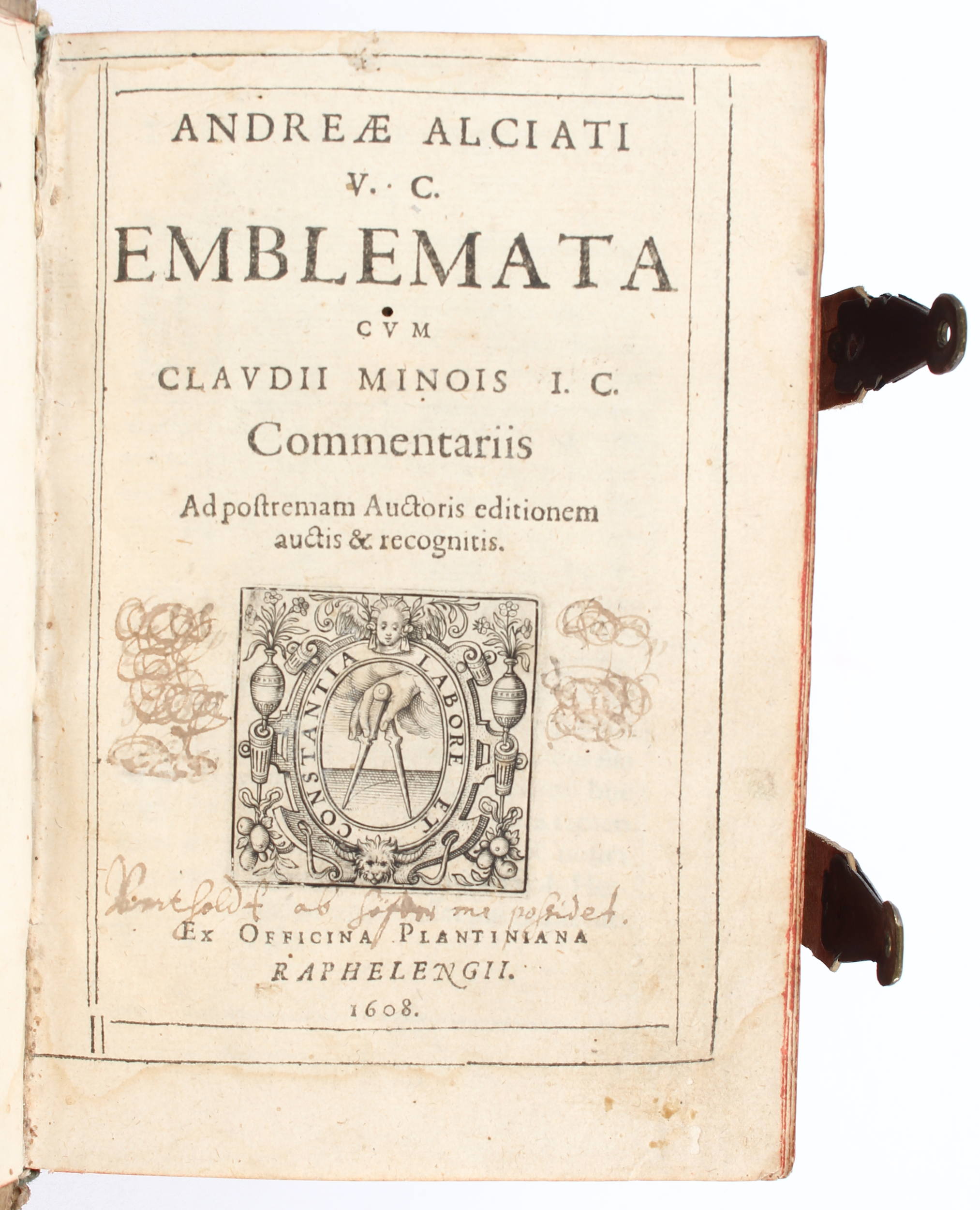 Alciati, Emblemata cum C. Minois commentariis