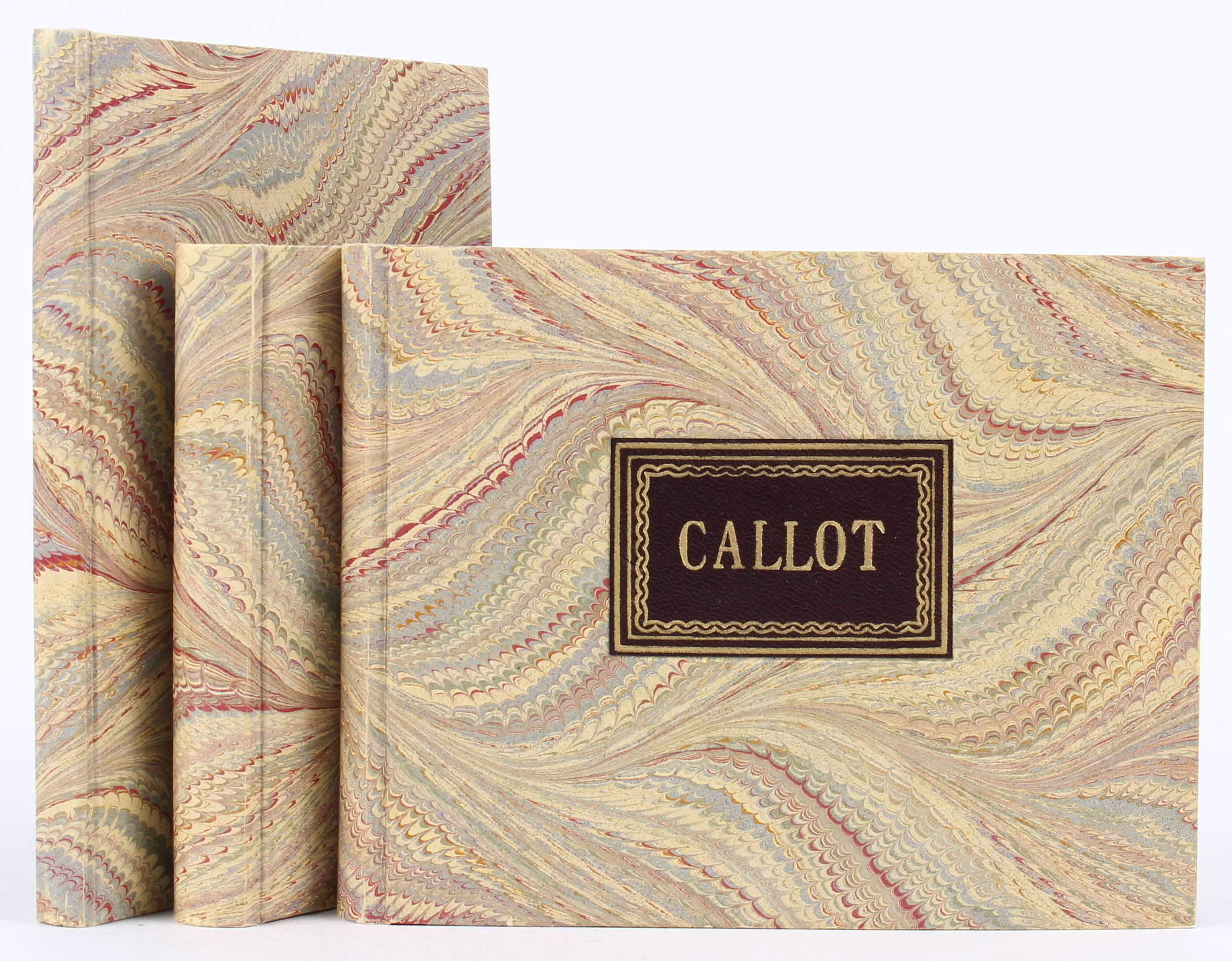 Callot, J., 3 Folgen v. Radierungen in 3 Bdn.