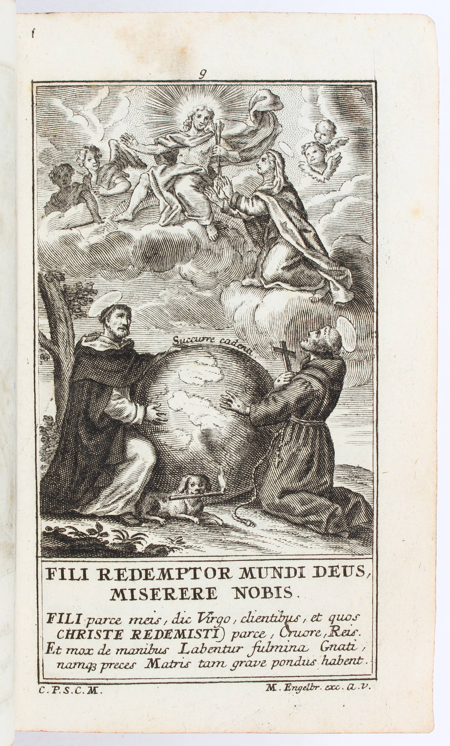 Engelbrecht, M. Sammelband mit 93 Kupferstichen