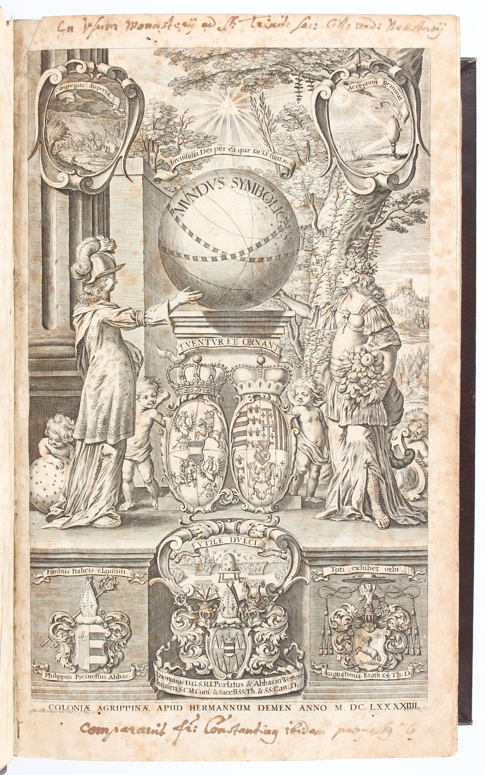 Picinelli, Mundus symbolicus. 2 in 1 Bd.