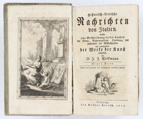 Volkmann, Italien. 3 Bde.
