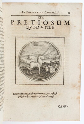 Camerarius, Symbolorum et emblematum collecta