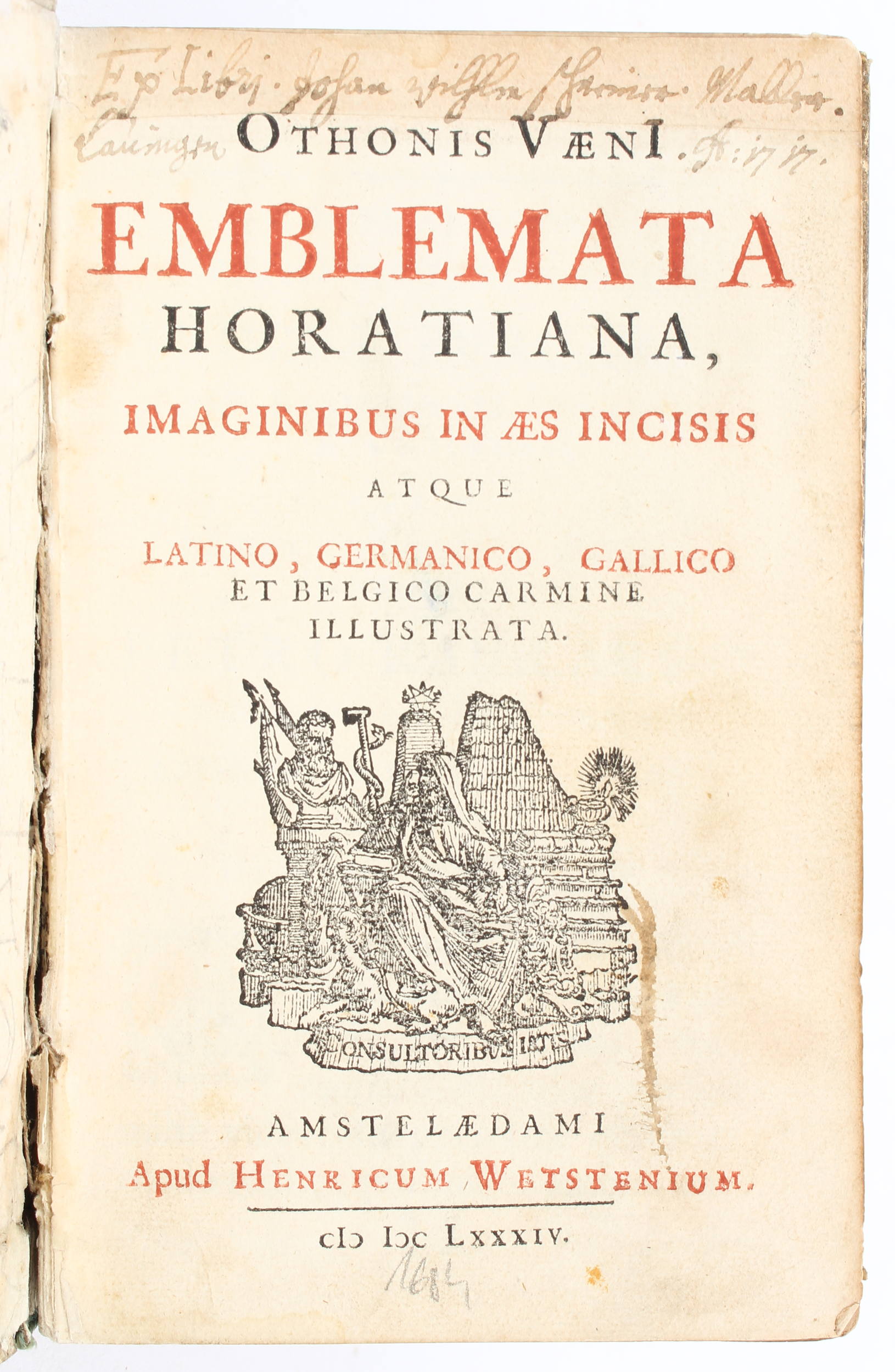 Vaenius, Emblemata Horatiana