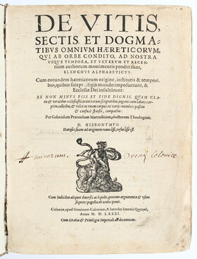 Du Préau, De vitis, sectis