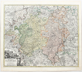 Luxemburg. Homann / 3 Bll.