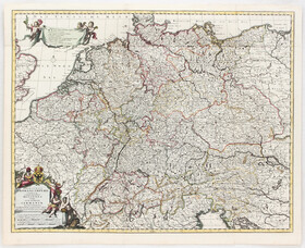 Deutschland. N. Visscher / 6 Bll.