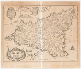 Konvolut. 9 Bll. Agricola, Merian u.a.