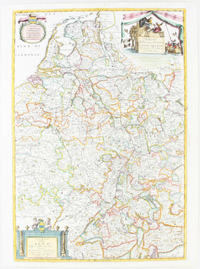 Rhein u. Köln. 2 Bll. (Coronelli)