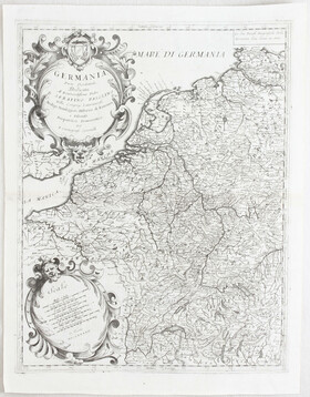 Deutschland in 2 Bll. / 4 Bll. Coronelli